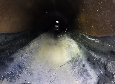 側溝・排水管等洗浄 作業完了後