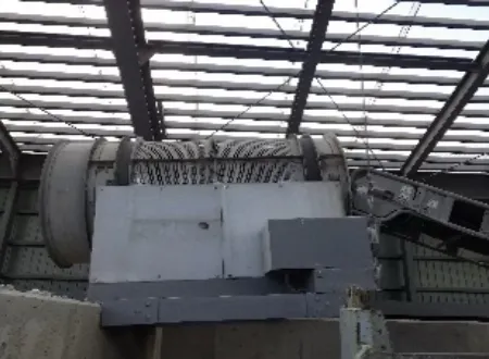 油混り汚泥 ⑧トロンメル