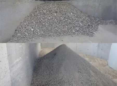 油混り汚泥 ⑨再生砕石及び篩分け細粒材