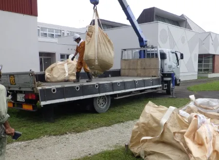 漏油処理 A現場 漏油処理